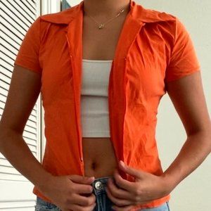 Orange Blouse